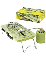 MOVE stovyklavietė 2 degikliai dujinėms kasetėms + reguliuojamas degiklis 4,6kW