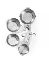 Virtuvės baro matavimo puodelis 30 / 80 / 120 / 180 ml - rinkinys iš 4