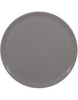 Speciale porcelianinė picos lėkštė, tamsiai pilka, skersmuo 31 cm - 6 vnt