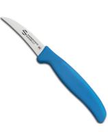 Lenktas daržovių peilis SUPRA COLORE HACCP 70/ 190 mm - mėlynas