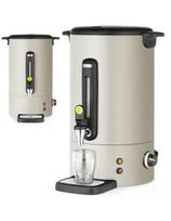 Karštas vyno vandens katilas su čiaupu, lašų padėklu, 16 l, 1650 W - šviesiai pilka
