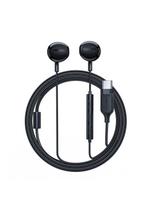 Į ausis įdedamos ausinės su USB-C jungtimi, mikrofonu ir nuotolinio valdymo pultu 1,2 m – juodos