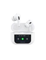 U19 TWS Wireless Bluetooth 5.3 In-Ear ausinės su LED ekranu – balta