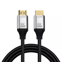 RoGer UHD8K2BK UHD 8K@60Hz HDMI 2.1 Cable / 48Gbps / HDR / 2m
