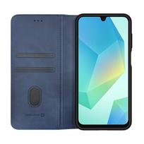 „Evelatus“ „Samsung Galaxy A16“ dėklas, tamsiai mėlynas, Evelatus Samsung Galaxy A16 Grāmatu Vāks Elegants Flip Vāciņš Tumši Zilā Krāsā