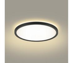 Brilagi - LED vonios šviestuvas ULTRA SLIM LED/24W/230V 42x42 cm juoda IP54