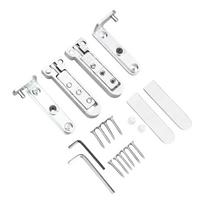 Portable Sturdy Door Hinges Set with Superior Load Bearing Capacity for Wood and Cabinet Door Daily Casual Use sidabras