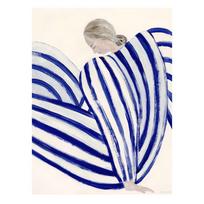 Plakatas 50x70 cm Blue Stripe at Concorde – Sofia Lind – The Poster Club