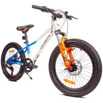 Vaikiškas dviratis MTB Shimano 20", baltas