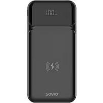 Savio Enerģijas krātuve SAVIO POWER BANK wireless10000mAh BA-09