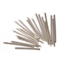 21 vnt./rinkinys Cupronickelio skirsniai bosinei akustinei gitarai 2,9 mm