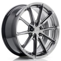 JR Wheels JR37 18x8 ET35 5x112 Hyper Black Alloy Wheel