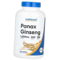 Ginseng Extract, Panax Ginseng, Nutricost 240caps (71647011) 240caps