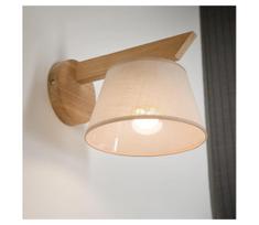 Brilagi - LED  Sieninis šviestuvas ANTHONY 1xE14/40W/230V ąžuolas/smėlio spalva