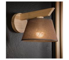 Brilagi - LED  Sieninis šviestuvas ANTHONY 1xE14/40W/230V ąžuolas/ruda