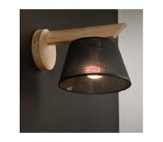 Brilagi - LED  Sieninis šviestuvas ANTHONY 1xE14/40W/230V ąžuolas/juoda