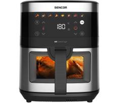 Sencor - Karšto oro gruzdintuvė 9 l 1700W/230V juoda/matinis chromas