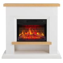 ARFLAME SHELFORD AF23BS WHITE pastatomas elektrinis židinys su apdaila