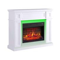 ARFLAME LINZ AFS23BS WHITE pastatomas elektrinis židinys su apdaila