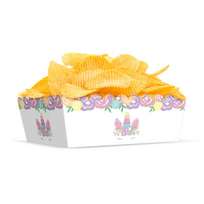 Traškučių dėžutės vienaragių tema "Miegantis vienaragis"(15x6cm, 3vnt.)