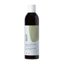 LUUV Natūrali šveičiamoji dušo želė su bambuko dalelėmis Luuv Natural Exfoliating Shower Gel with Bamboo particles 200 ml