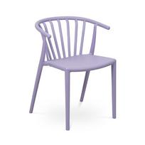 Levandų spalvos plastikinė sodo kėdė Capri – Bonami Essentials
