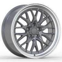 Ratlankis RACINGLINE A1408 R18x9 5x120 ET 30 CB 72.6 (Gun Metal Polished Lip) (730 kg)