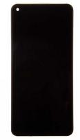 Dėklas LCD ekranas + jutiklinis blokas + priekinis dangtelis, skirtas „Xiaomi Redmi Note 9 Midnight Gray“ (pakeitimų paketas)