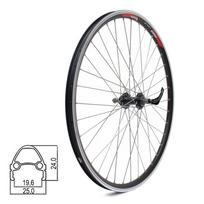 Galinis ratas SUNSTART 26" // V-brake, 36H, užsukamam žvaigždžių blokui, QR, aliuminis