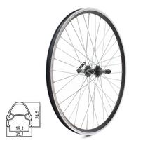 Galinis ratas Dynamic 4 26" // V-brake, 36H, užsukamam žvaigždžių blokui, QR, aliuminis