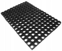 Lauko guminis kilimėlis 40x60cm Kompozicinis juodas