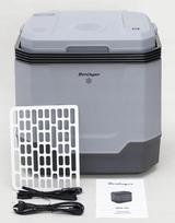 Automobilinis šaldytuvas Automobilinis turistinis šaldytuvas-šildytuvas Berlinger MAX-35L, 35 l, 12V/230V, Bluetooth, USB, termostatas, pilkas