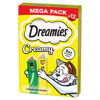 DREAMIES Kreminis su sūriu ir katžole 12x10g