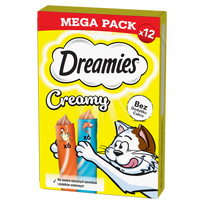 DREAMIES Kreminis su vištiena ir lašiša 12x10g