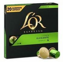 Kavos kapsulės L’OR Espresso Lungo Elegante, 20 vnt.,104 g
