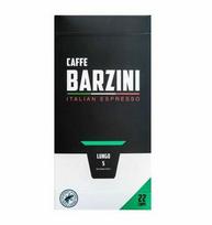 Kavos kapsulės Caffe BARZINI Lungo, 22 vnt