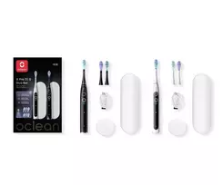 Oclean X Pro 20 S Duo elektrinis dantų šepetėlis, Juoda + Baltas