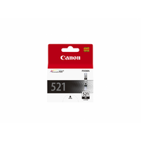 Canon CLI-521BK Black/Juoda rašalinio spausdintuvo rašalo kasetė, 9 ml