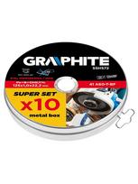 Metalo pjovimo diskas GRAPHITE 55H572, 125x1x22.2 mm, 10 vnt.