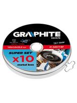 Metalo pjovimo diskas GRAPHITE 55H576, 125x1x22.2 mm, 10 vnt.