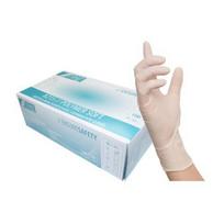 Nitras lateksinės pirštinės POLYMER SOFT baltos, S dydis 100vnt (be pudros)