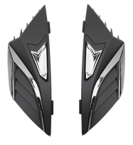 LS2 VIRŠUTINIS ORO VENTILIACIJOS DANGTELIS - MATT BLACK FF900
