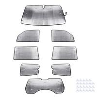 Automobilio priekinio stiklo saulės skydelis, lango skydelis, sulankstomas saulės skydelis, tinkamas Mitsubishi PAJERO 2007-2021, Automobilio priedai