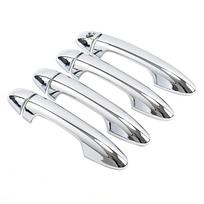 For Toyota RAV4 RAV 4 XA40 2013-2017 Chrome Exterior Side Door Handle Cover Moulding Trim Frame Bezel 2014 2015 2016