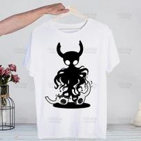 Hollow Knight Game Shirt Novelty  Vintage Crew Hollow Crew Team Neck  Unisex's T-Shirt Wo Unisex Top Tee Gift Streetwear Shirt S