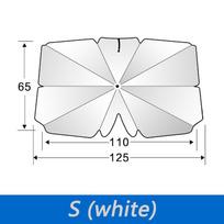 Car Sunshade Umbrella Auto Sun Visor Silver Windshield Sunshade Anti UV Folding Car Umbrella Foldable Car SunShade Accessiores