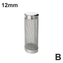 Akvariumo įsiurbimo įleidimo filtras Nerūdijančio plieno tinklelio tinklelis Apsauga Žuvų akvariumo filtro priedai Specialus krevečių cilindro filtro dangtelis AS SHOW