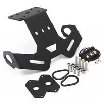 Tinka Yamaha MT15 MT125 ABS MT-15 MT-125 Motociklo numerio laikiklis Uodegos eliminatorius LED žibintai Registracijos numerio laikiklis juoda
