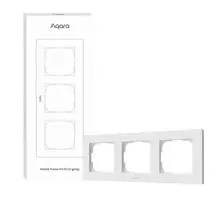 SMART SWITCH FRAME H2 (3-GANG)/WHITE FE-X02D-W AQARA