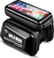 Dviračio rėmo krepšys telefonui WildMan Hardpouch XL, juodas